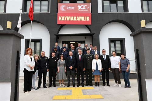 Valimiz Sayın Enver ÜNLÜ’nün Kaymakamlığımızı Ziyaretleri